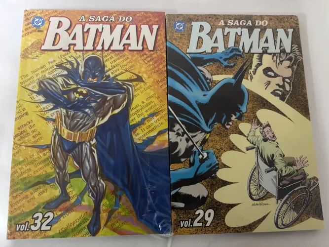 Saga do Batman Vol.32 e 29 79,00 cada Edição  Difícil de Encontrar.