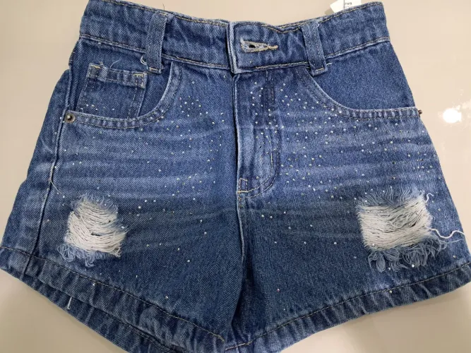 Bermuda Jeans GT Kids Tamanho 8