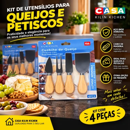 Kit Petisqueira com 4 Peças
