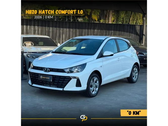 Hyundai HB20 Comfort 1.0 Flex 12V Mec. 2026