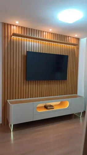 Painel+ Rack de Led para 85'