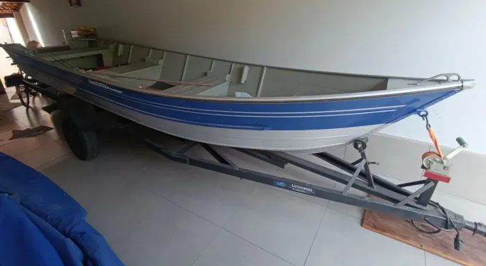 BARCO DE ALUMÍNIO COMPLETO 