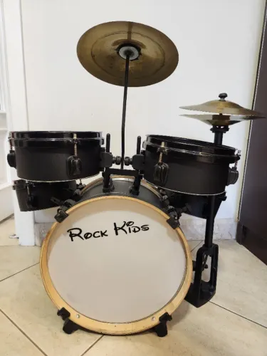 Bateria Infantil Rmv Rock Kids Preto