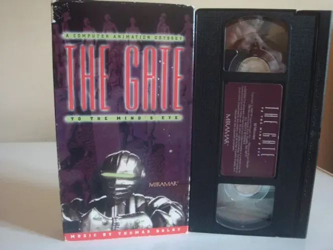fita vhs the gate to the minds eye(importada)