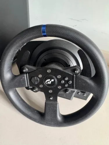 Kit Volante e Pedais Force Feedback T300RS GT Edition Preto Thrustmaster 