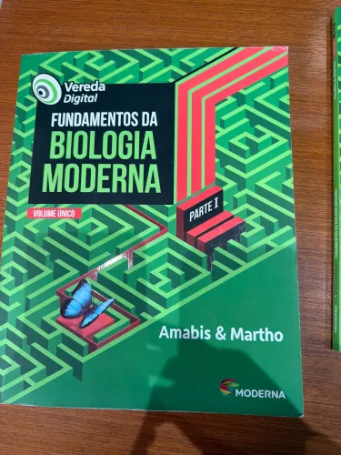 Livro fundamentos biologia moderna - vereda digital -3 volumes