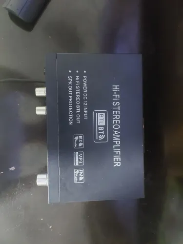 Amplificador AK35 + Caixa de som