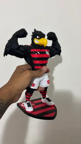 Urubu Flamengo 3d