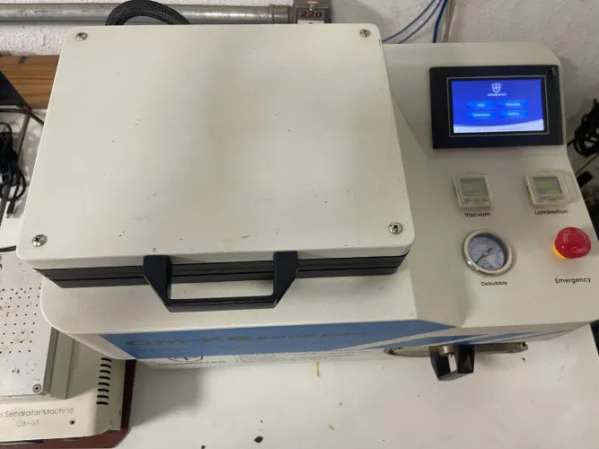 Laminador e tira bolhas Ocamaster k6 Edge Pro