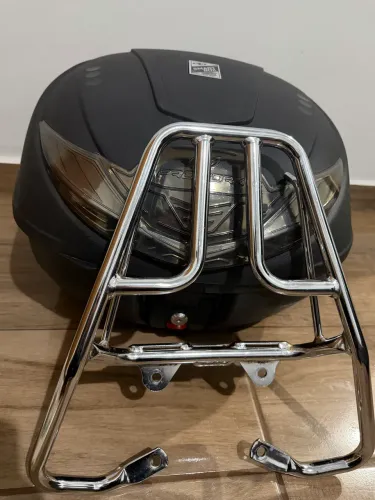 Bagageiro e baú 35l