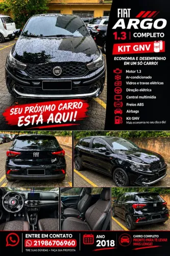 Fiat Argo Drive 1.3 8V Flex 2018