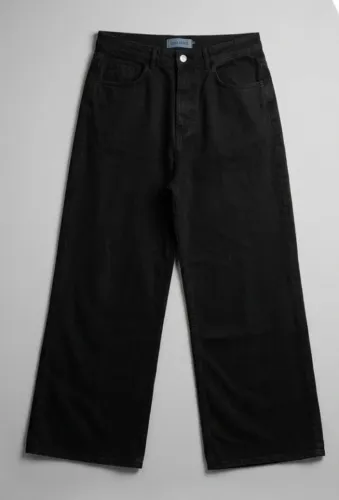 Calça Super Baggy Masculina Preta