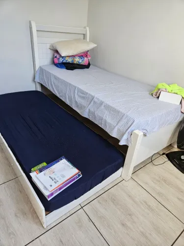 Cama dois colchões