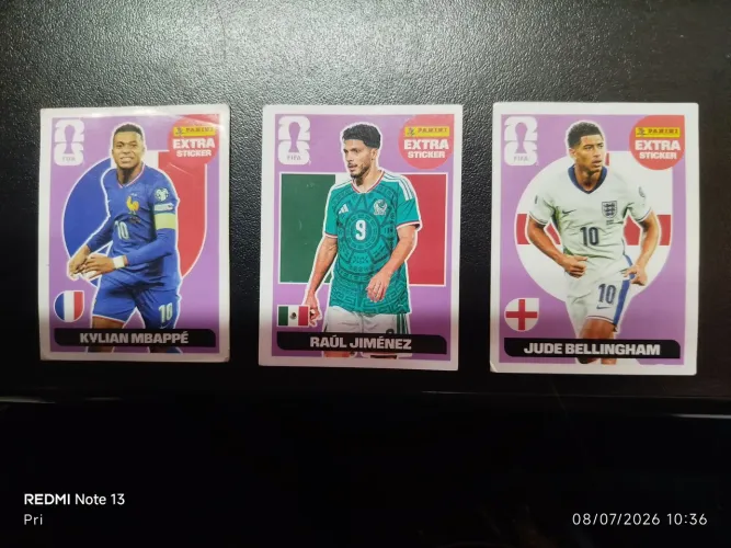 Figurinhas legend extra 2026