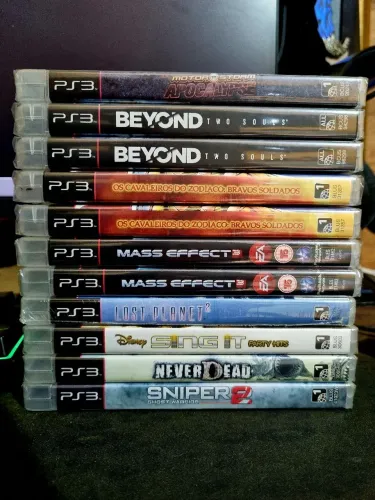 Jogos para ps3 midia fisica novo lacrado
