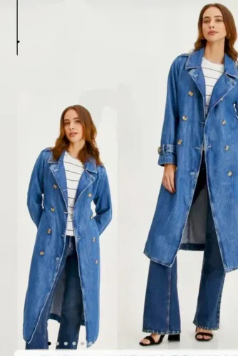 Trench coat jeans Renner tam P veste 36