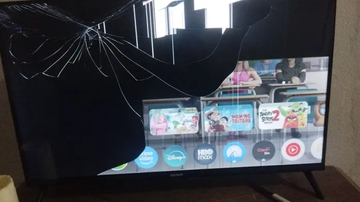 Tv com defeito