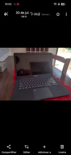 Vendo notebook da positivo 450 no pix ou parcelado no cartão de crédito em até 3 vezes 