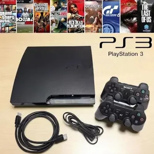 PS3 destravado (2 controles) 