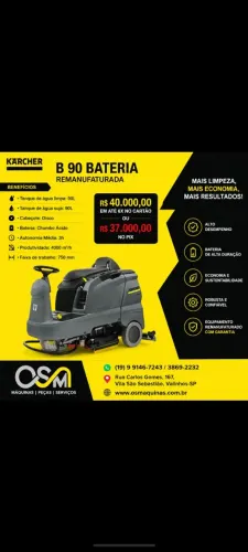 B 90 bateria remanufaturada Karcher