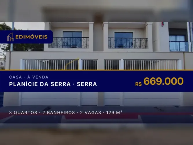 Exclusiva Casa Duplex em Planície da Serra: Ideal para Famílias