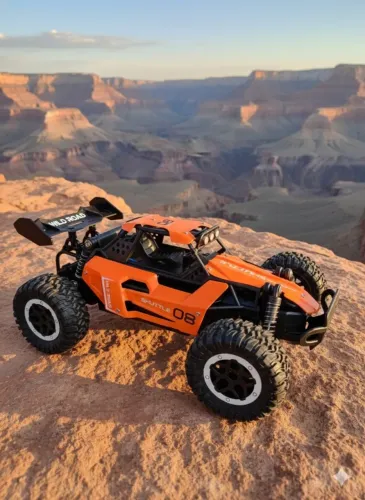 Carro de Controle Remoto Monster Truck Super resistente,Grande Oportunidade!