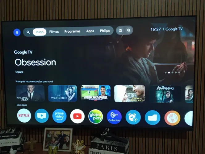 Tv Smart 65 polegadas 4k ambilight