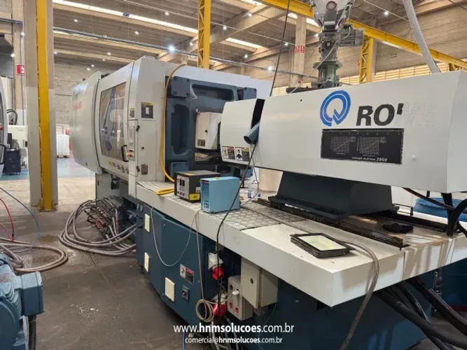 Injetora ROMI 450TON - Pleno Funcionamento - Excelente Condição