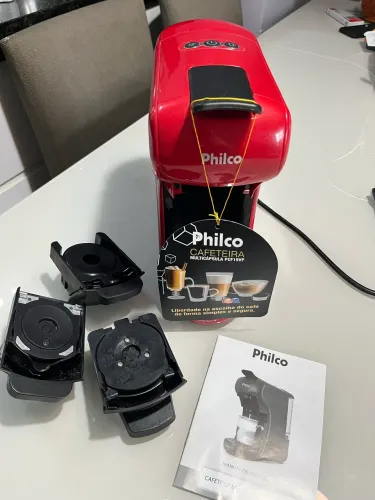 Cafeteira Philco Multicápsula PCF19VP Completa - Pouco Uso (ACOMPANHA BRINDE)