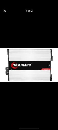 Taramps MD 5000 2ohms novo na caixa, 1 ano garantia