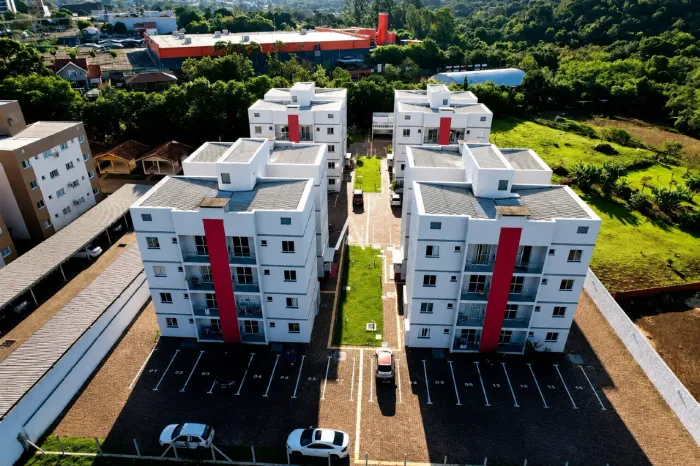 Apartamento 2 quartos para aluguel no Bairro JARDIM CONCORDIA em TOLEDO por R$ 1.200,00