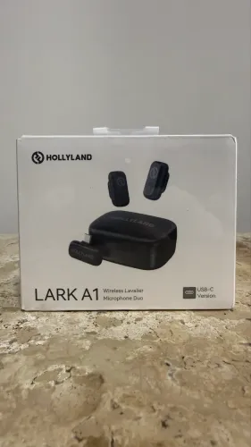 Microfone de lapela Hollyland Lark A1 Duo