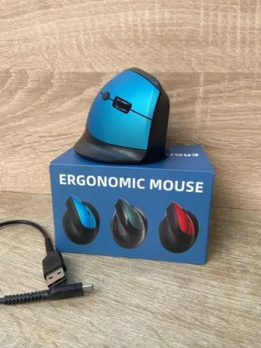 Mouse sem fio bluetooth recarregável