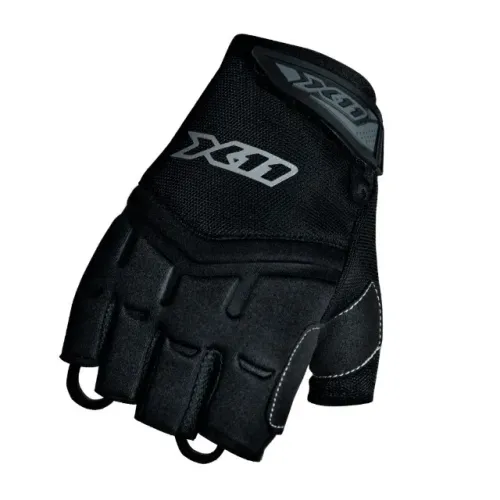 Luva Motociclista Fit X 1/2 Meio Dedo - Proteção e Segurança