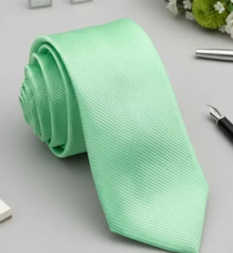 Gravata Verde Menta l