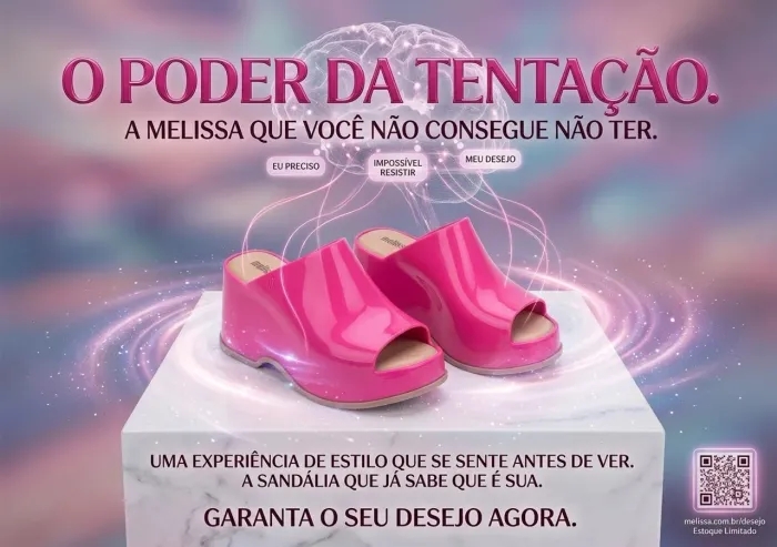 Melissa tamanco mule plataforma 150