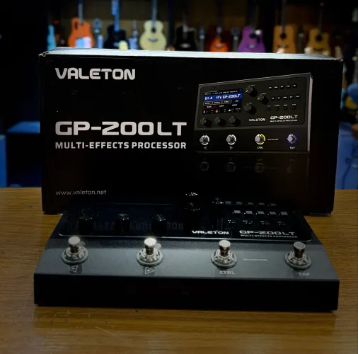 Pedaleira Valeton GP-200LT - Estado de Nova + Caixa