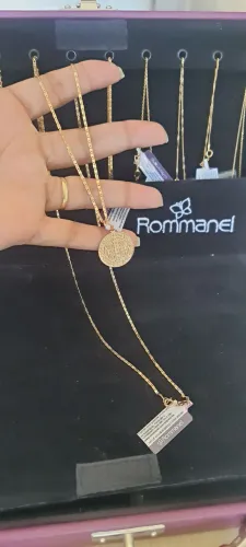 Cordão masculino com pingente Rommanel