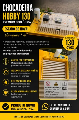 Vende sé chocadeira 