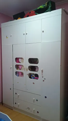 Guarda roupa 4 portas branco