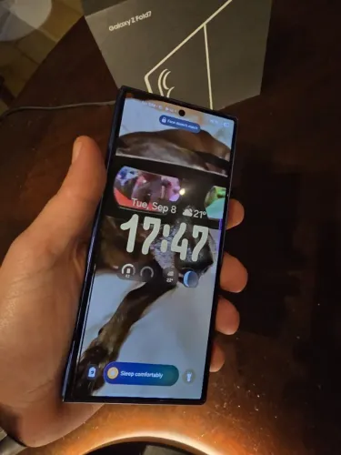 Samsung Galaxy Z Fold7, 1tb, Azul, 16gb De Ram, Dual Sim Azul (Usado)