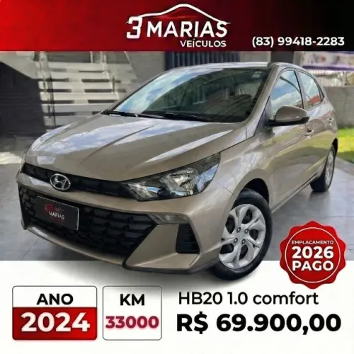 Hyundai HB20 Comfort MT 2024