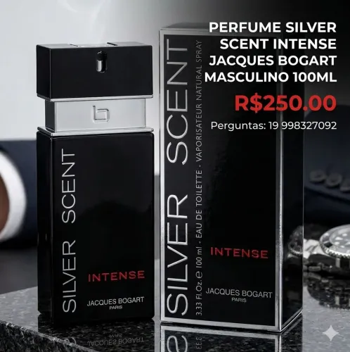 Perfume silver scent intense