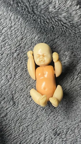 Antigo e raro mini Bebê da Barbie grávida dos anos 80