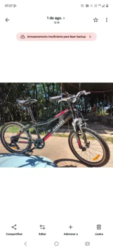 Bicicleta Caloi xs aro 20 2025