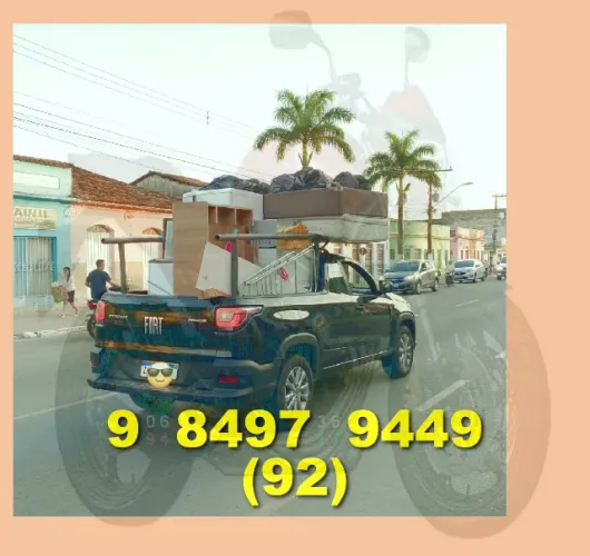 FRETE MANO TA BARATO LIGA AGORA (92) 9 8497[9449] B&B ACEITO PROPOSTA