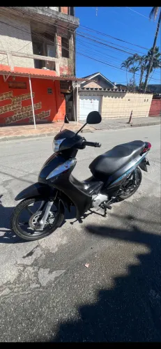 Honda Biz 125 cinza ano 2017