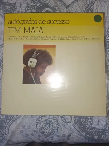 Vinil Autógrafos Tim Maia