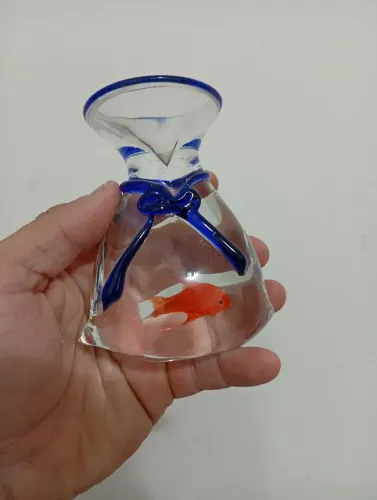 Decoração antiga em vidro