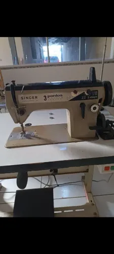 Máquina industrial Zigue zague 3 pontinhos